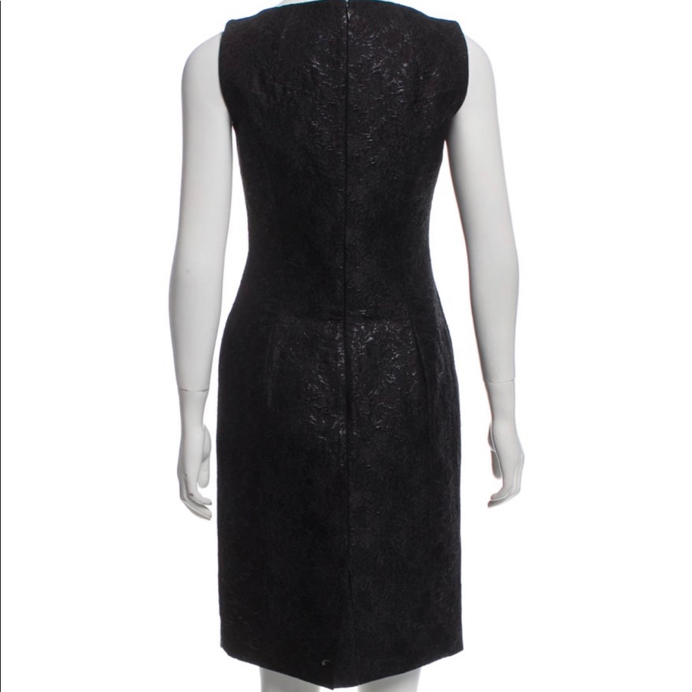 🚫SOLD🚫 Prada Black Sleeveless Floral Jacquard Dress NWOT - Picture 4 of 9